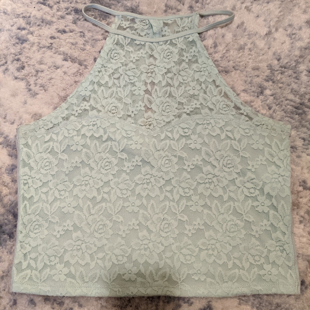 Light blue racerback tank from Abercrombie